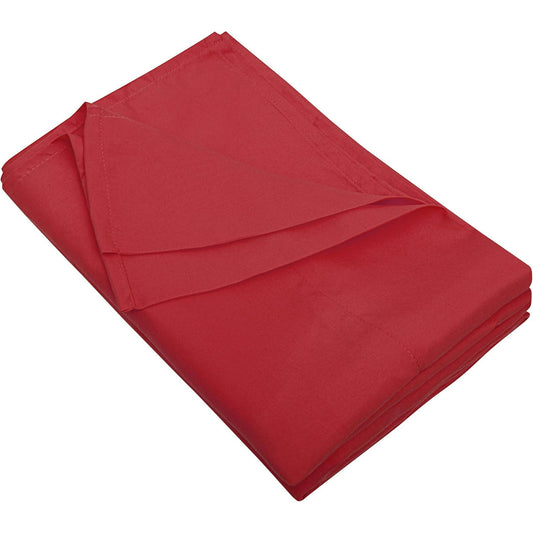 100% Egyptian Cotton Twin/Twin XL (66" X 96") Flat Sheet, 600 Thread Count, Cool & Breathable, Soft & Durable Top Sheet { Solid Burgundy Twin/Twin XL Size }